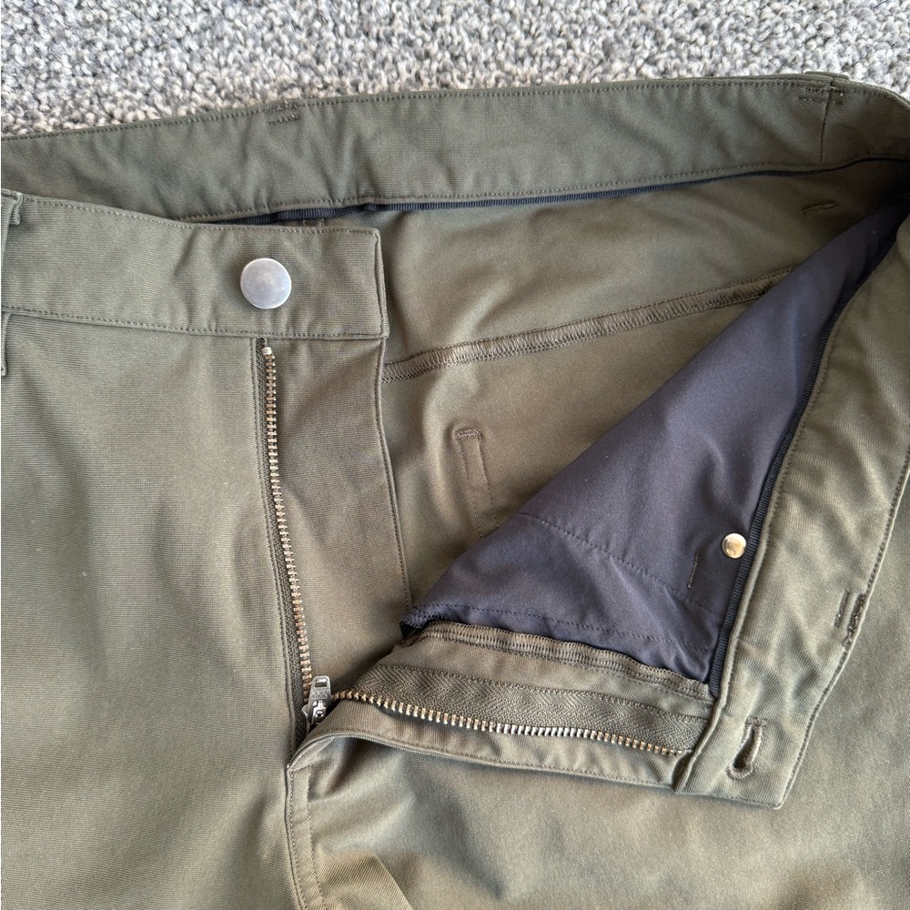 Men’s ABC Slim-Fit 5 Pocket Pant Warpstreme (Gator Green) - Picture 3 of 6